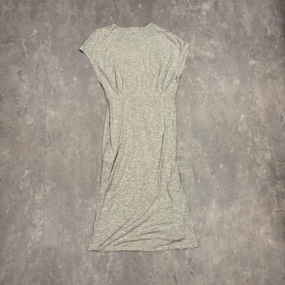 BA&SH Tisha Twisted T-shirt Dress Short Sleeve Midi‎ Size XS - Picture 7 of 12